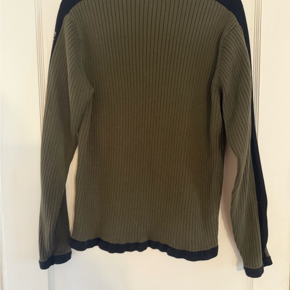 Vintage 100% Cotton Olive Guess Jeans Sweater - Picture 4 of 4